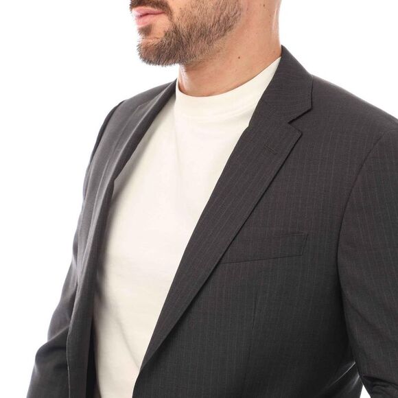 Boss Mens Jeckson Blazer / Gray Suits & Blazers